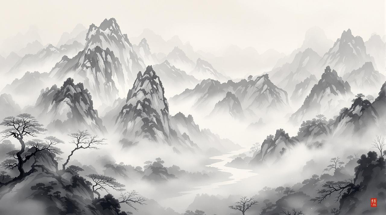 墨韵山水：中国画卷 - 暧暧免费视频HD高清在线观看